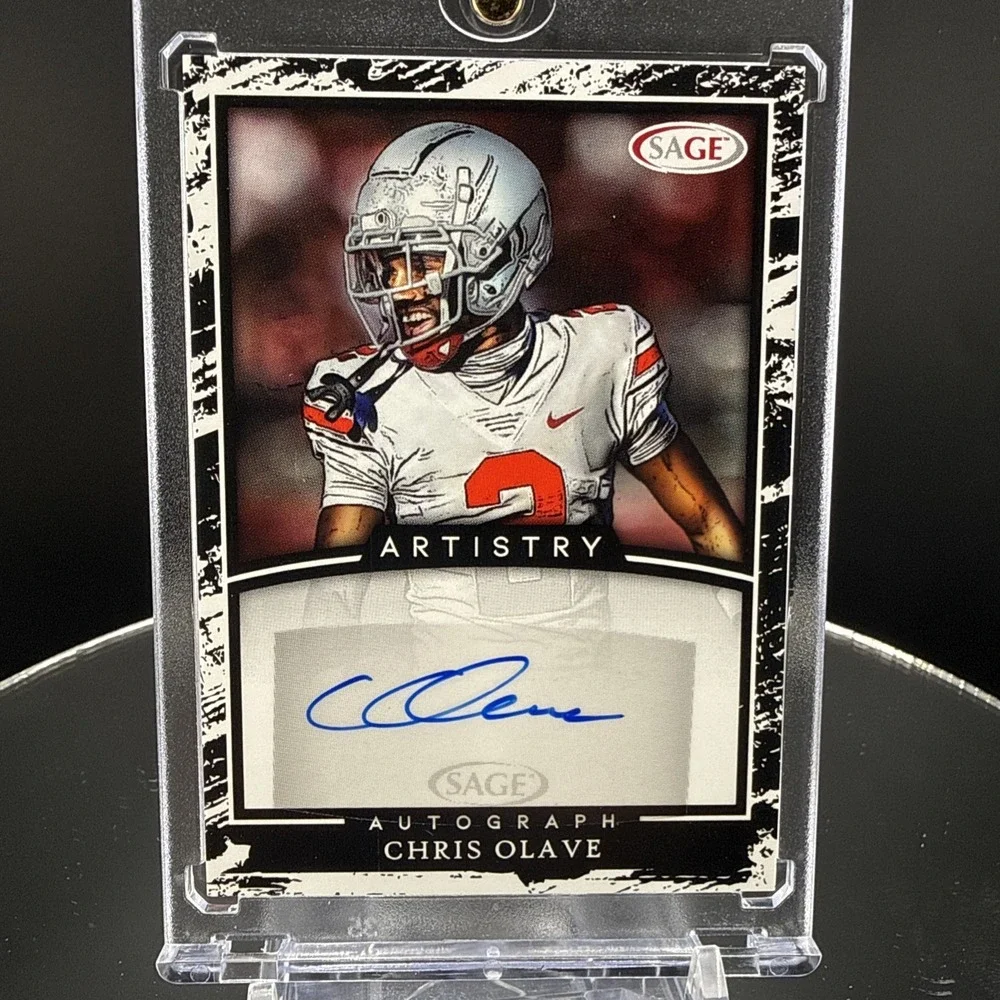 2022 Sage Artistry Chris Olave RC Auto OSU Buckeyes #A-CO3